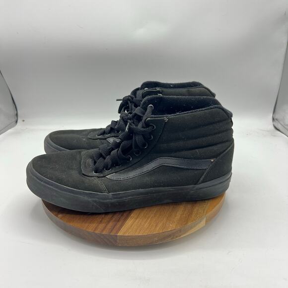 Vans Sk8-Hi Black High Top Sneakers Men\'s 8.5 Skate Shoes main image 5